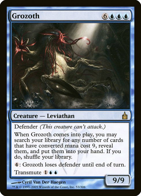 Grozoth - Ravnica: City of Guilds Rare Card