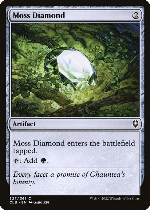 Moss Diamond - Commander Legends: Battle for Baldur's Gate Common Card