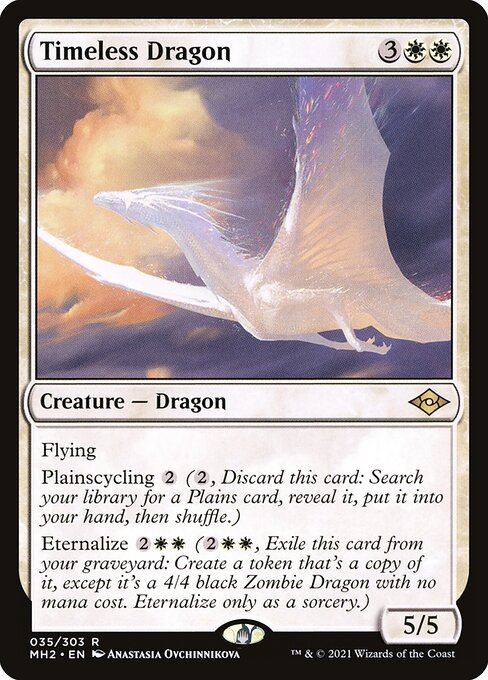 Timeless Dragon - Modern Horizons 2 Rare Card