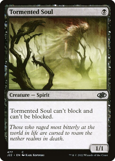 Tormented Soul - Jumpstart 2022 Common Card