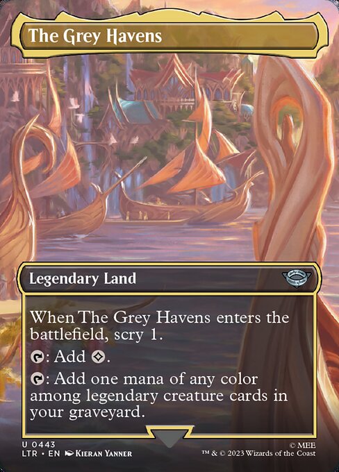 The Grey Havens - The Lord of the Rings: Tales of Middle-earth Uncommon Card