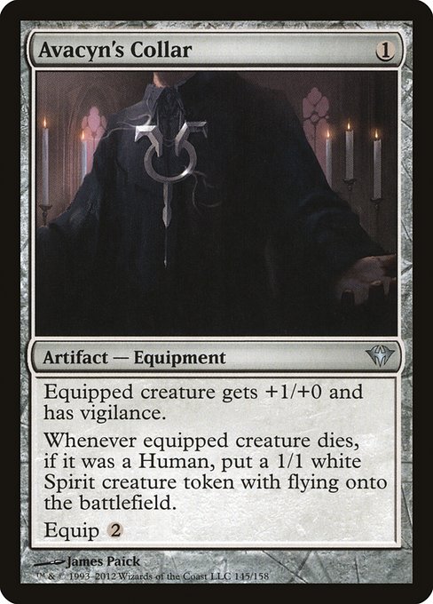 Avacyn's Collar - Dark Ascension Uncommon Card