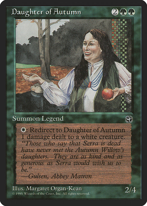 Daughter of Autumn - Homelands Rare Card
