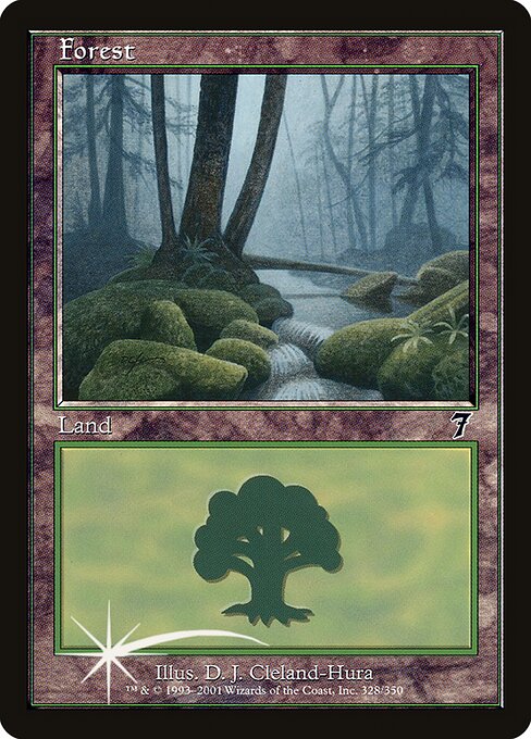 Forest - Seventh Edition Common Card