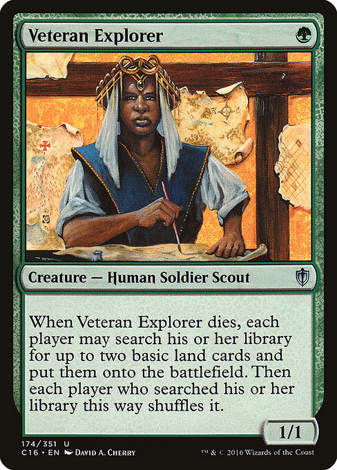 Veteran Explorer - Commander 2016 Uncommon Card