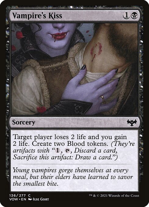 Vampire's Kiss - Innistrad: Crimson Vow Common Card