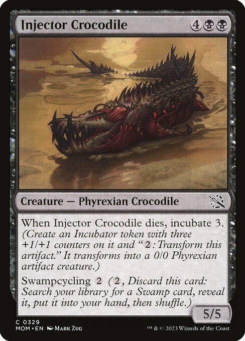 Injector Crocodile - March of the Machine Common Card