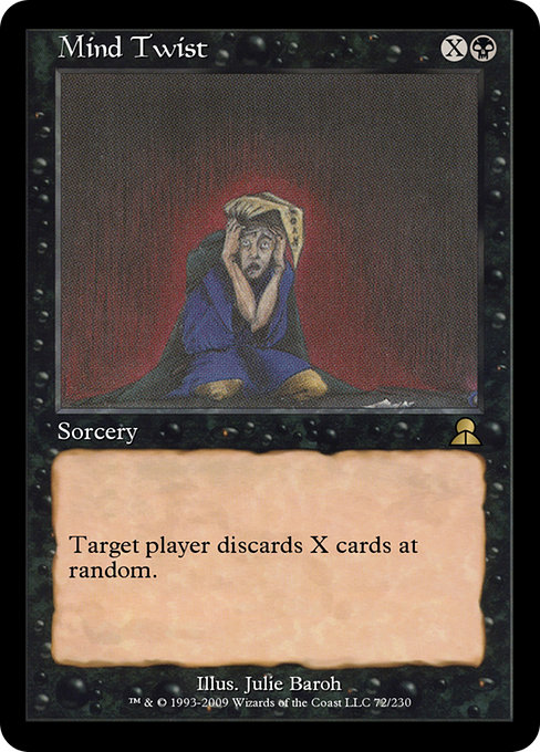 Mind Twist - Masters Edition III Rare Card