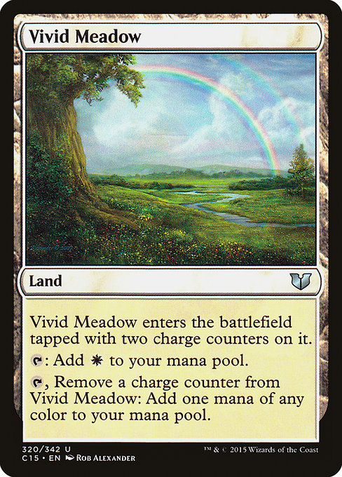 Vivid Meadow - Commander 2015 Uncommon Card
