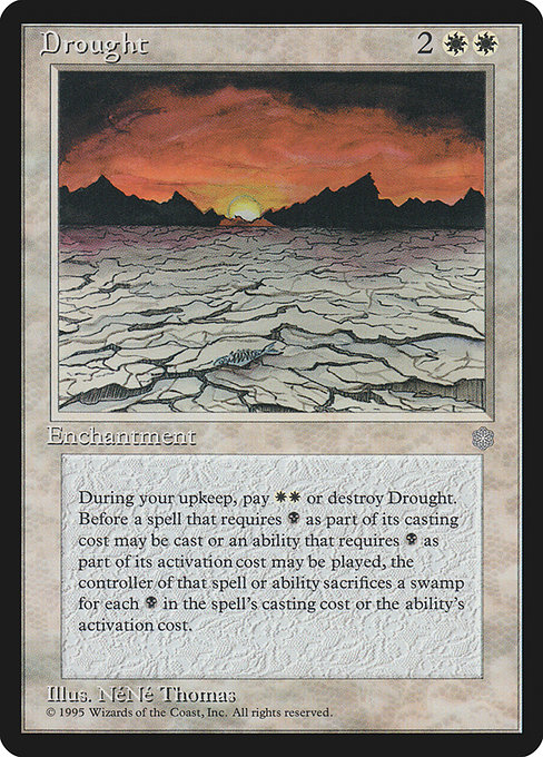 Drought - Ice Age Uncommon Card