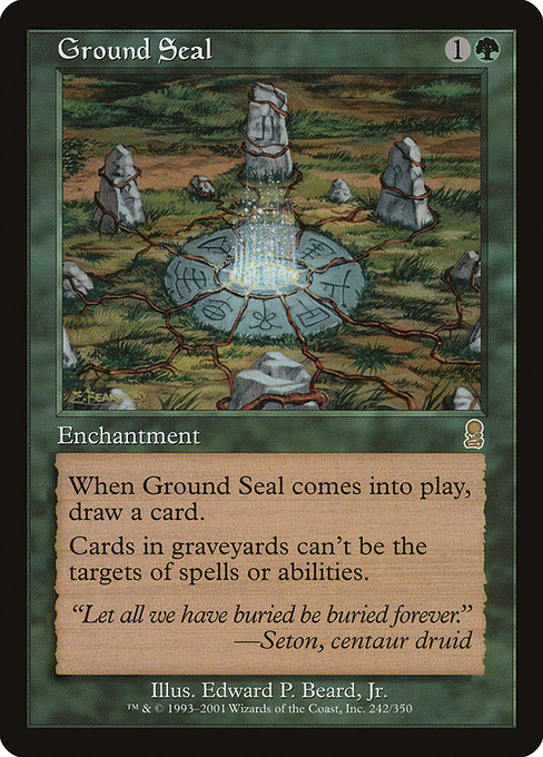 Ground Seal - Odyssey Rare Card