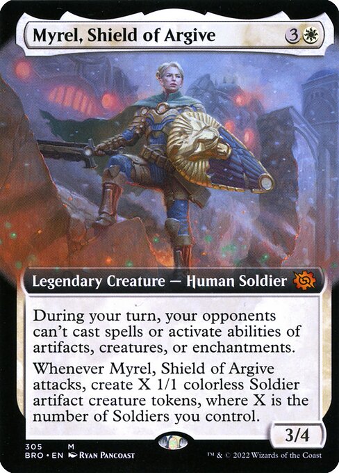 Myrel, Shield of Argive - The Brothers' War Mythic Card
