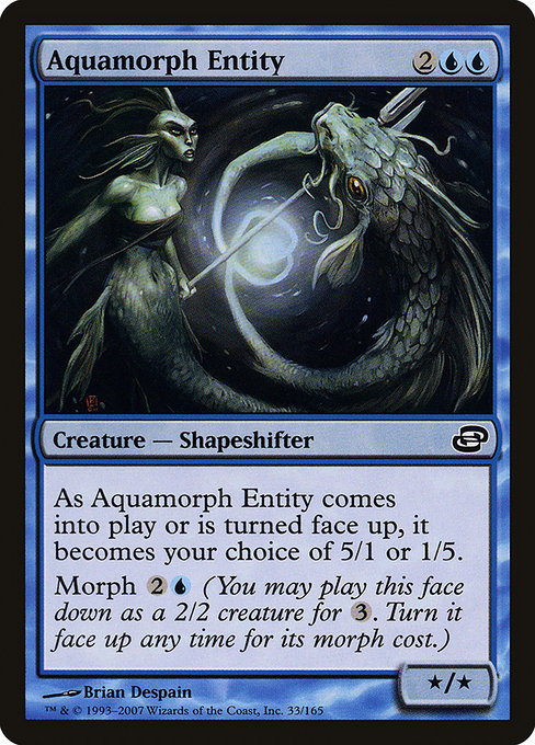 Aquamorph Entity - Planar Chaos Common Card