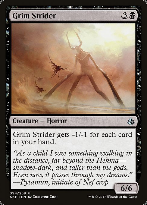 Grim Strider - Amonkhet Uncommon Card
