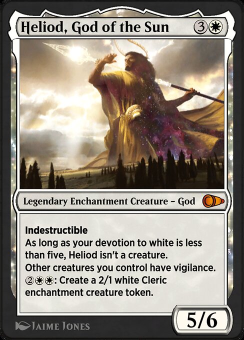 Heliod, God of the Sun - Pioneer Masters Mythic Card
