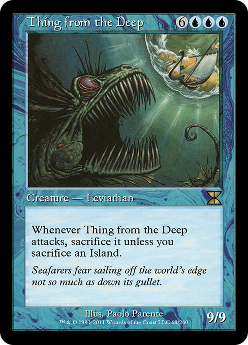 Thing from the Deep - Masters Edition IV Rare Card