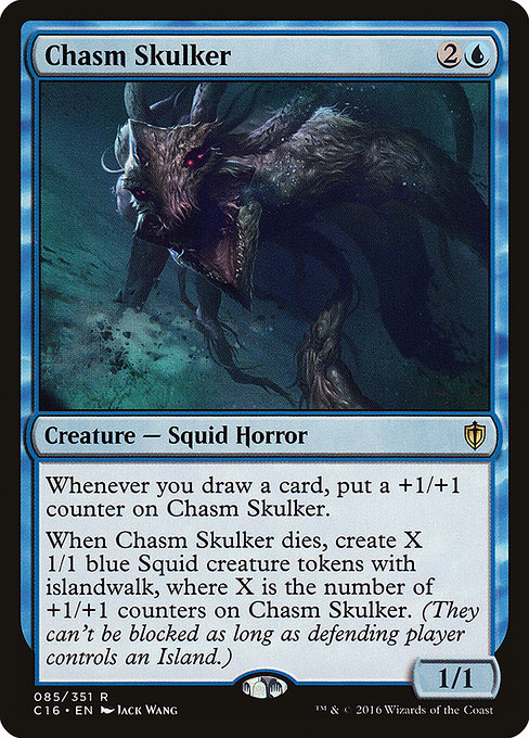 Chasm Skulker - Commander 2016 Rare Card