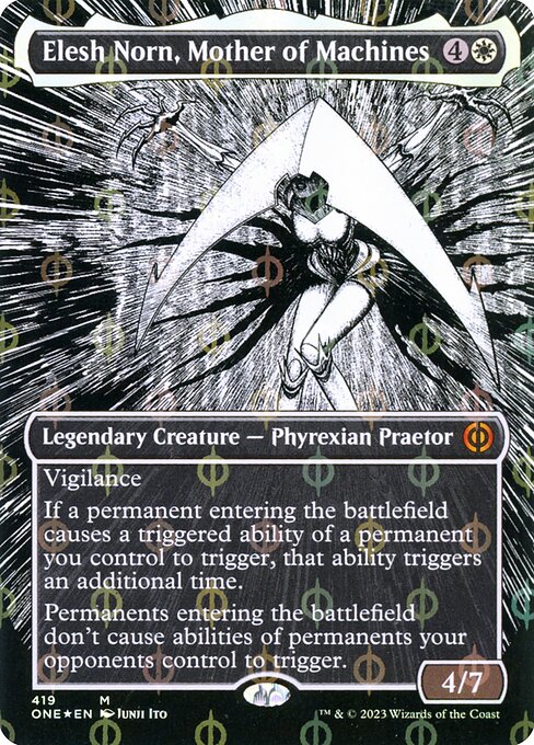Elesh Norn, Mother of Machines - Phyrexia: All Will Be One Mythic Card