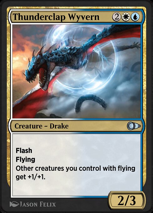 Thunderclap Wyvern - Pioneer Masters Uncommon Card