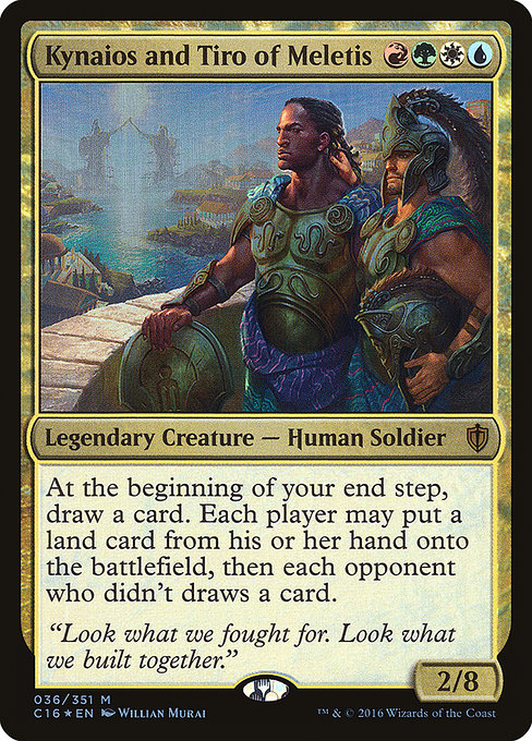 Kynaios and Tiro of Meletis - Commander 2016 Mythic Card
