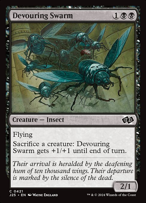 Devouring Swarm - Foundations Jumpstart Common Card