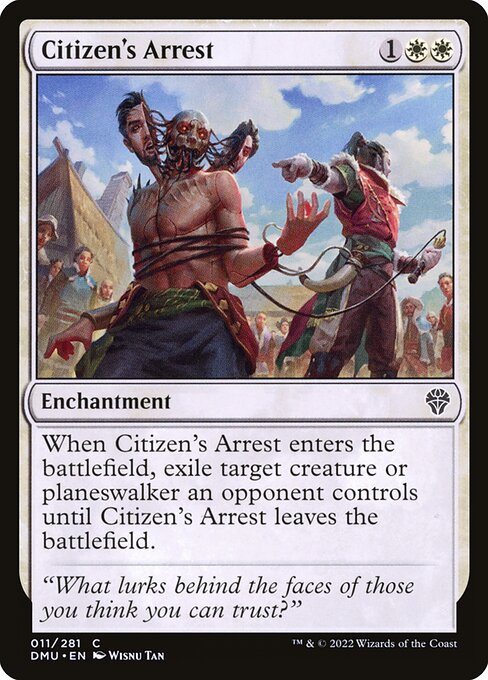 Citizen's Arrest - Dominaria United Common Card