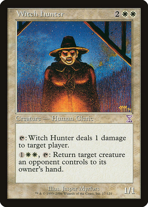 Witch Hunter - Time Spiral Timeshifted Special Card