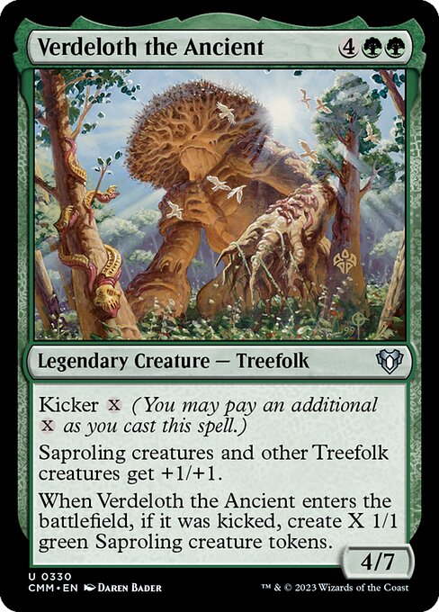 Verdeloth the Ancient - Commander Masters Uncommon Card