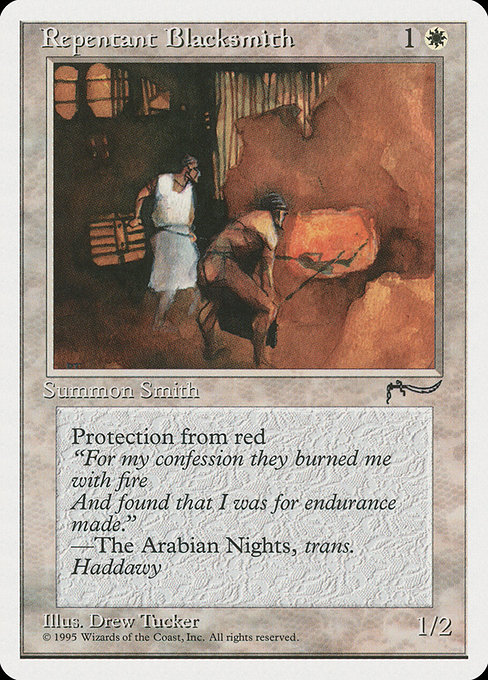 Repentant Blacksmith - Chronicles Common Card