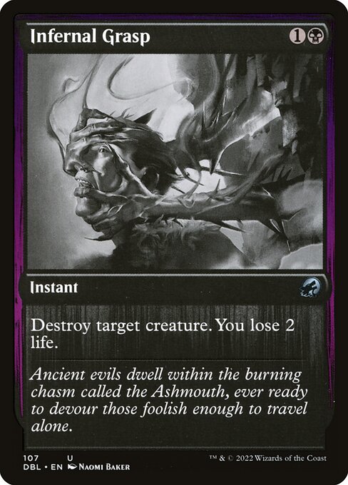 Infernal Grasp - Innistrad: Double Feature Uncommon Card