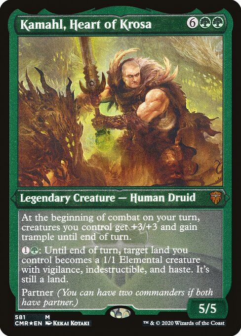 Kamahl, Heart of Krosa - Commander Legends Mythic Card