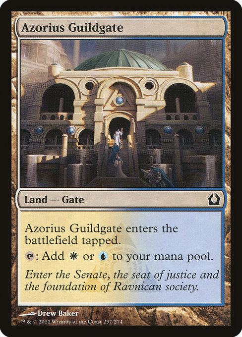 Azorius Guildgate - Return to Ravnica Common Card