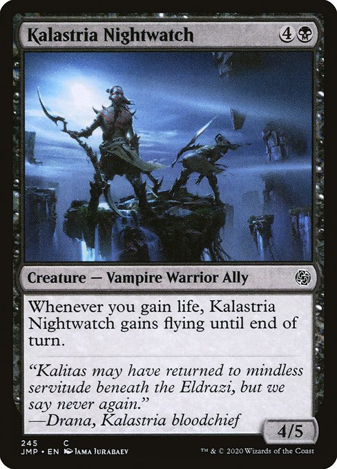 Kalastria Nightwatch - Jumpstart Common Card