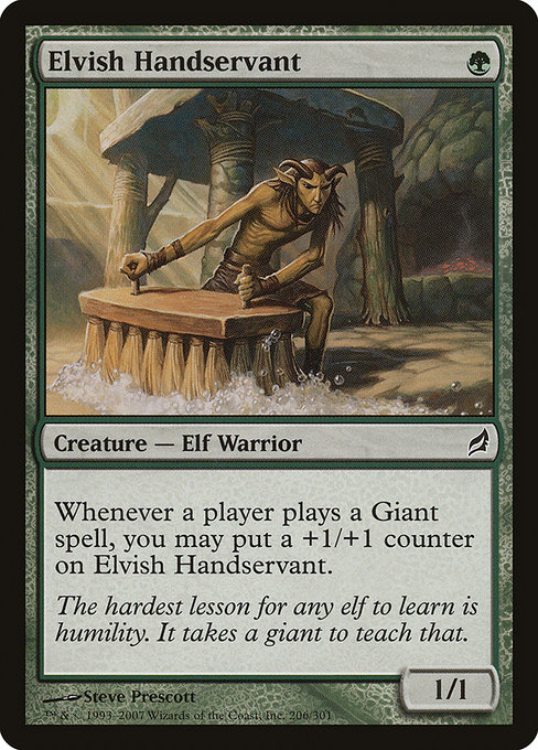 Elvish Handservant - Lorwyn Common Card