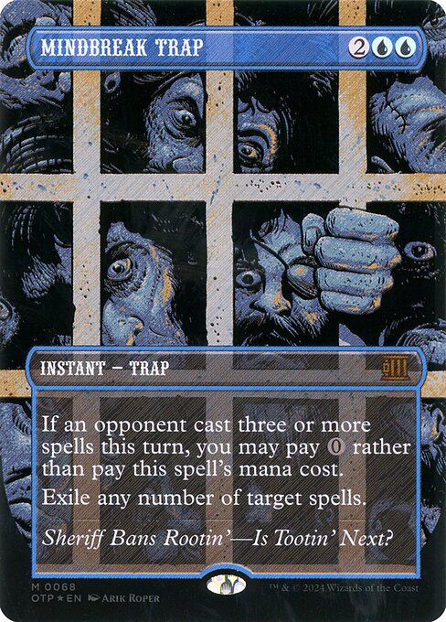 Mindbreak Trap - Breaking News Mythic Card