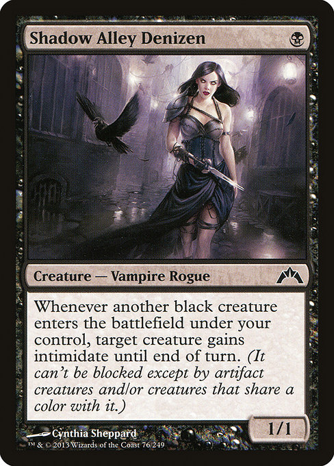 Shadow Alley Denizen - Gatecrash Common Card