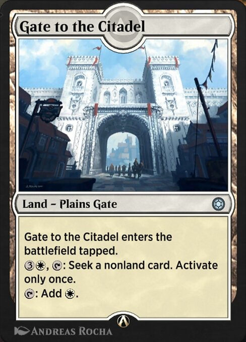 Gate to the Citadel - Alchemy Horizons: Baldur's Gate Uncommon Card