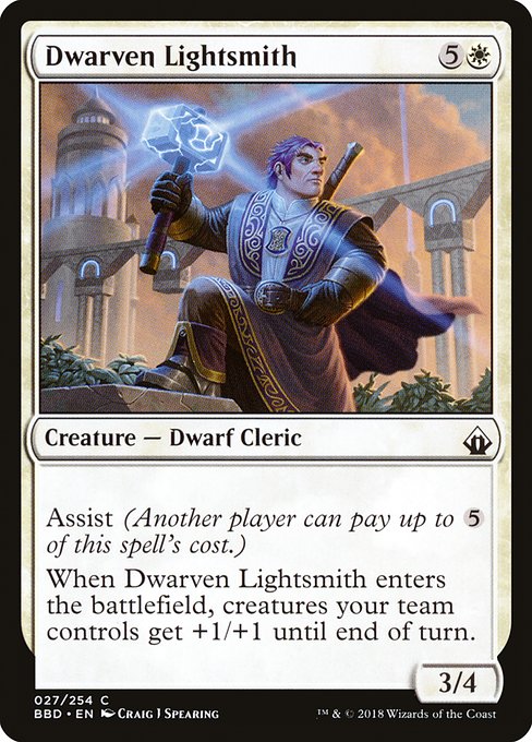 Dwarven Lightsmith - Battlebond Common Card