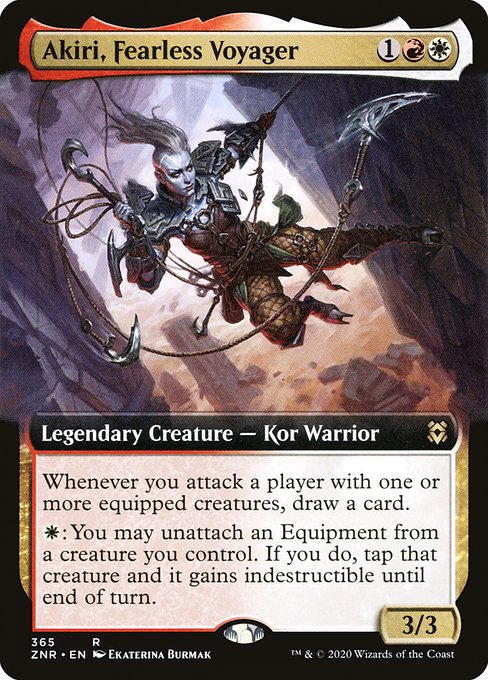 Akiri, Fearless Voyager - Zendikar Rising Rare Card