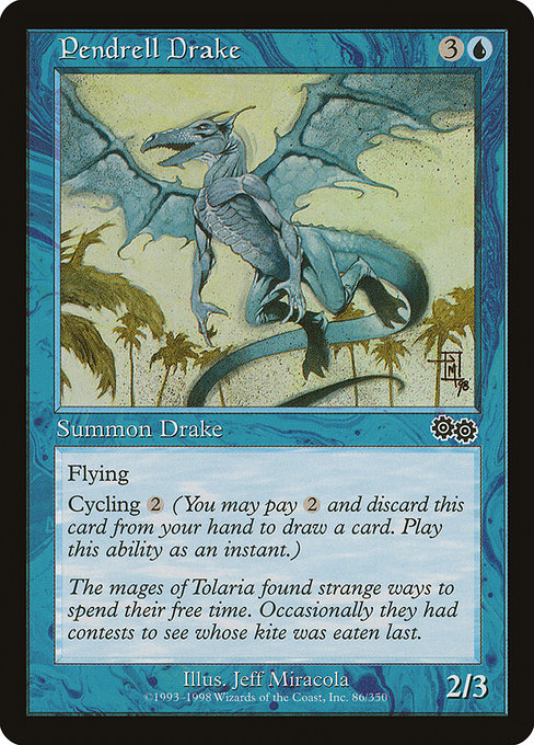 Pendrell Drake - Urza's Saga Common Card