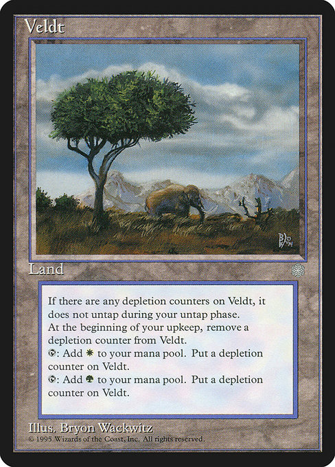 Veldt - Ice Age Rare Card