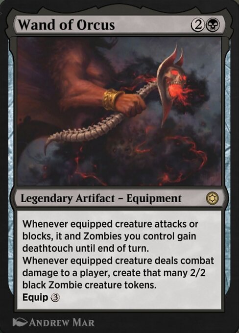 Wand of Orcus - Alchemy Horizons: Baldur's Gate Rare Card