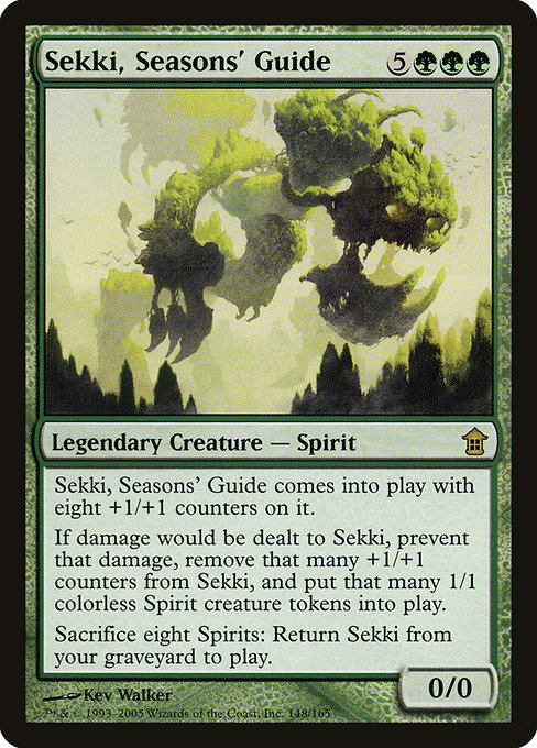 Sekki, Seasons' Guide - Saviors of Kamigawa Rare Card