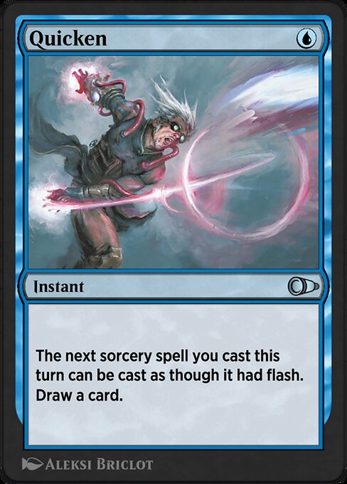 Quicken - Pioneer Masters Uncommon Card