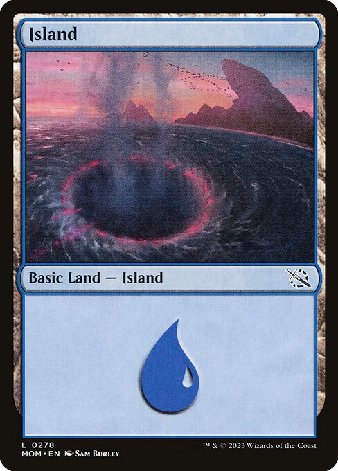 Island - March of the Machine Common Card