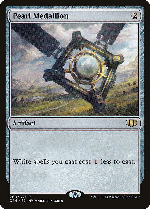 Pearl Medallion - Commander 2014 Rare Card