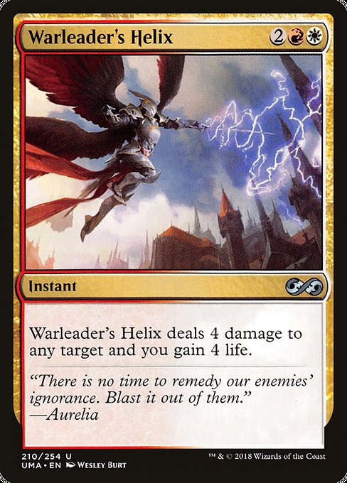 Warleader's Helix - Ultimate Masters Uncommon Card