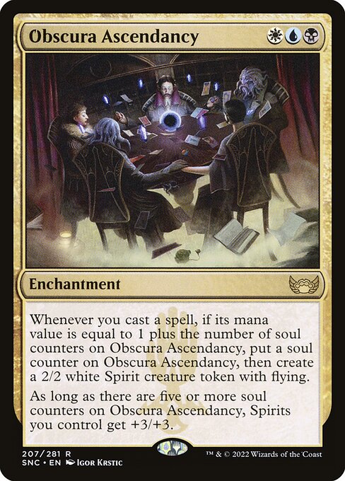 Obscura Ascendancy - Streets of New Capenna Rare Card