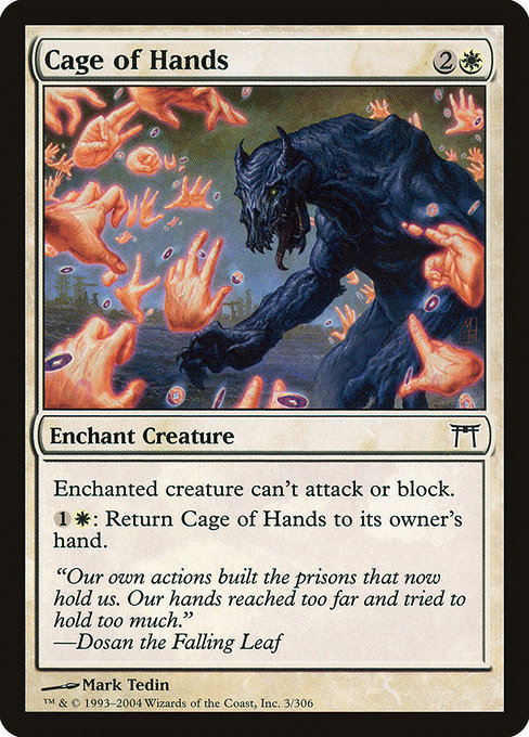 Cage of Hands - Champions of Kamigawa Common Card