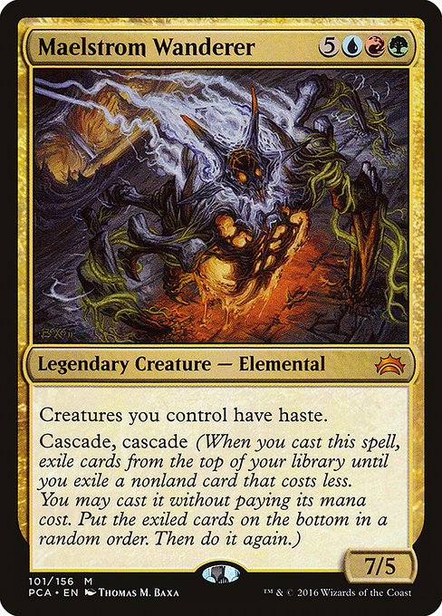 Maelstrom Wanderer - Planechase Anthology Mythic Card